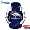 Denver Broncos 2 3D Hoodie