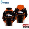 Denver Broncos 3 3D Hoodie