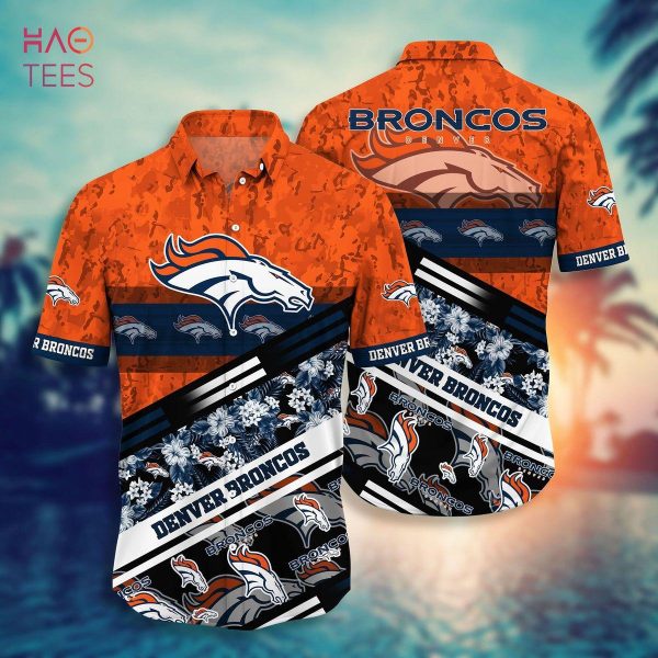 Denver Broncos NFL-Hawaii Shirt Short Style Hot Trending Summer-Hawaiian NFL V4