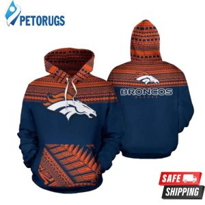 Denver Broncos Ncaa Football Maori Tattoo Denver Broncos 3D Hoodie