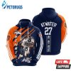 Denver Broncos Steve Atwater 3D Hoodie