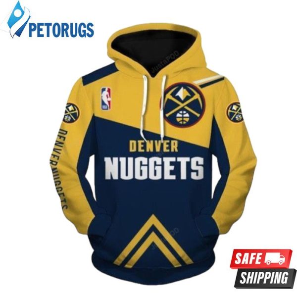 Denver Nuggets And Pered Custom Denver Nuggets Graphic 3D Hoodie