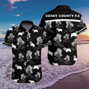 Derby County FC Hawaiian Shirt Beach Short