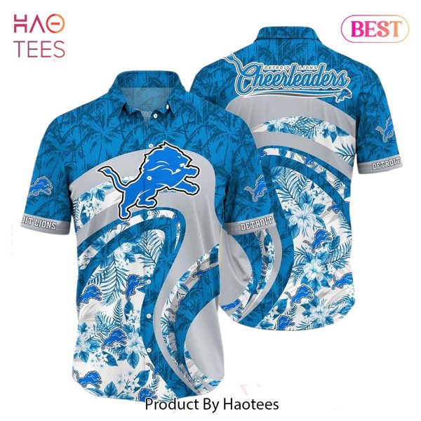 Detroit Lions NFL Hawaii Shirt Graphic Floral Tropical Pattern This Summer For Fan