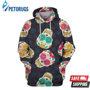 Dia De Los Muertos 3D Hoodie