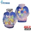 Digimon Eggs 4053 3D Hoodie