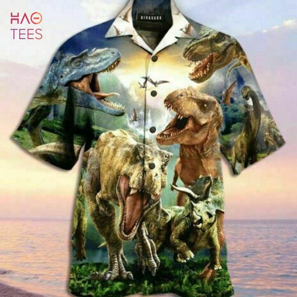 Dinosaur I Am Roarsome Hawaiian Shirt