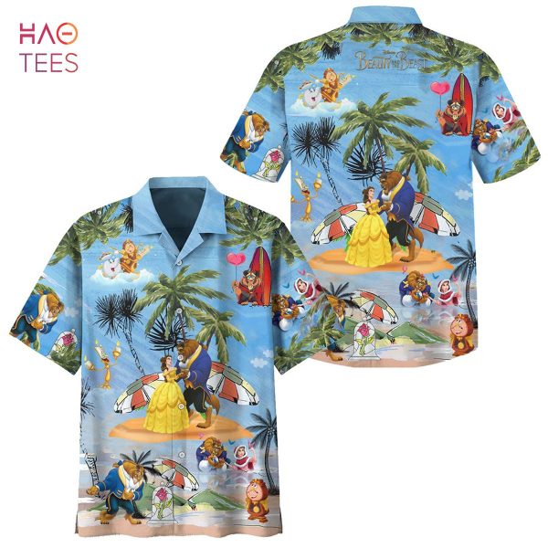 Disney Beauty And The Beast Hawaiian Shirt