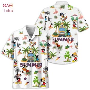 Disney Mickey Mouse Summer Hawaiian Shirt