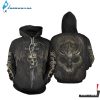 Dragon Skull Jesus Cross 3D Hoodie