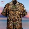 Dragon Viking Print Hawaiian Shirt