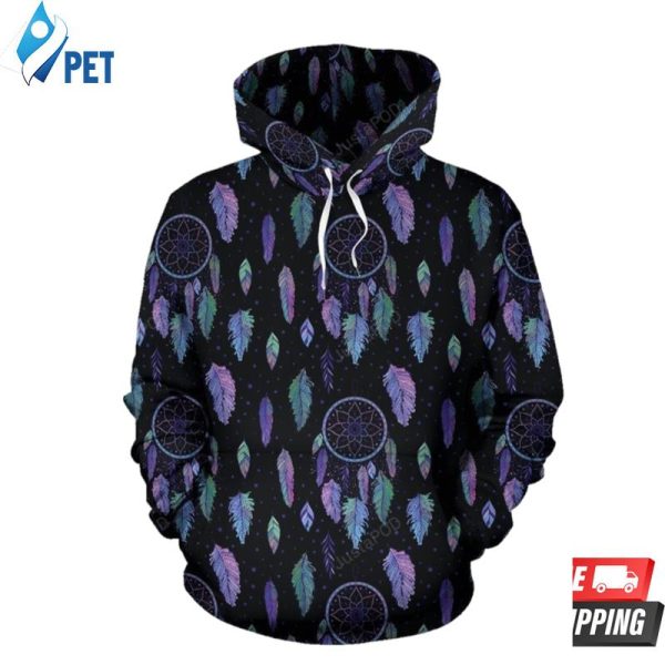 Dream Catcher Tribal 3D Hoodie