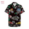 Duck Truck Pattern Hawaiian Shirt