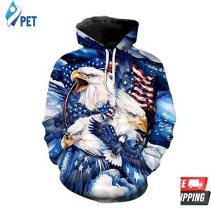 Eagle 3D Hoodie