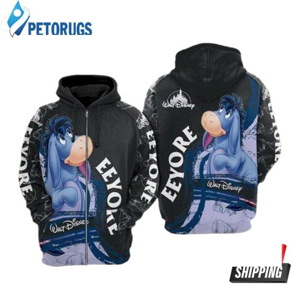 Eeyore 3D Hoodie