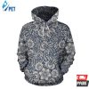 Elegant Floral Pattern 3D Hoodie