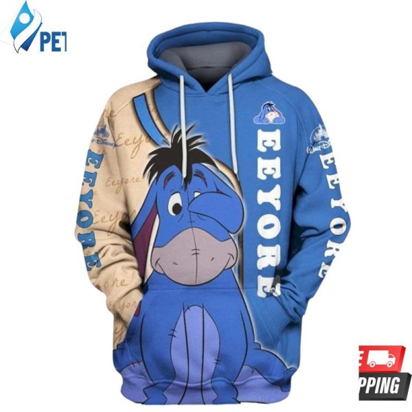 Eyore Exclusive 3D Hoodie