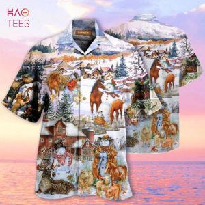 Farmer Christmas Unisex Hawaii Aloha Shirt