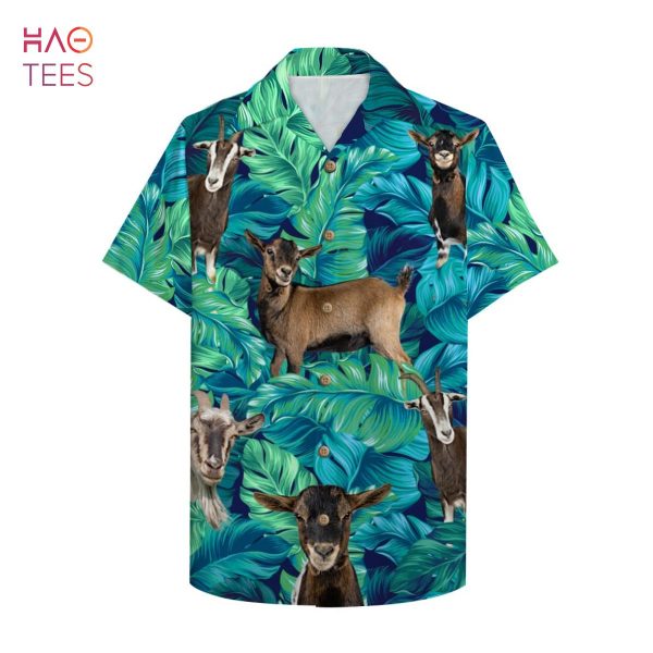 Farmer Goat Hawaiian Shirt