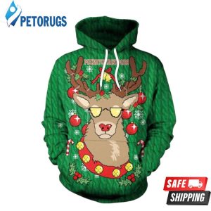 Fashion Deer 3D Hoodie