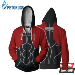 Fatestay Night Archer Cosplay 3D Hoodie