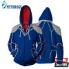 Fatestay Night Lancer Cosplay 3D Hoodie