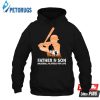 Father Son Baseball Players For Life 3D Hoodie