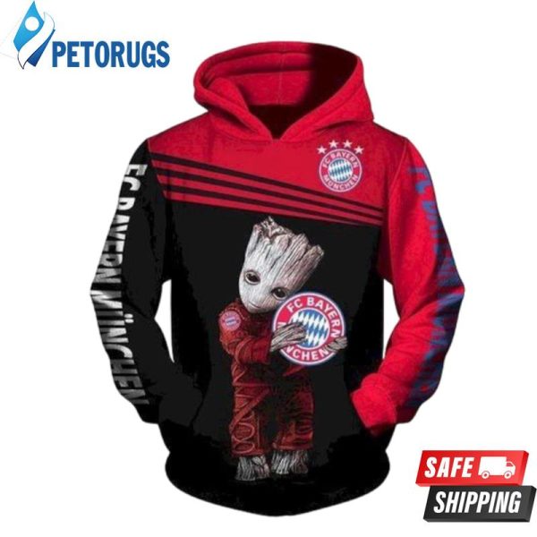 Fc Bayern Munich 3D Hoodie