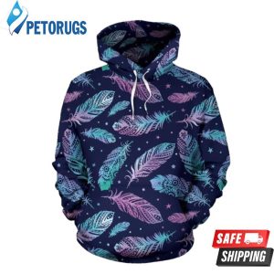 Feather Aztec 3D Hoodie