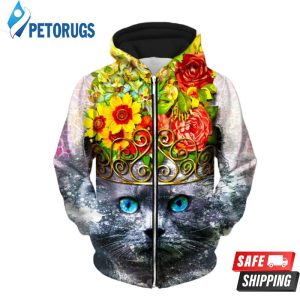 Finest Feline Up 3D Hoodie