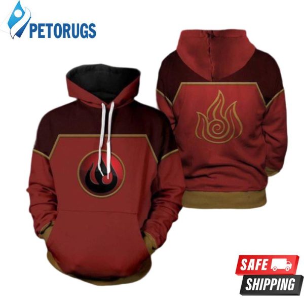 Fire Nation 3D Hoodie