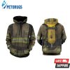 Firefighter Costume Cosplay 4481 3D Hoodie