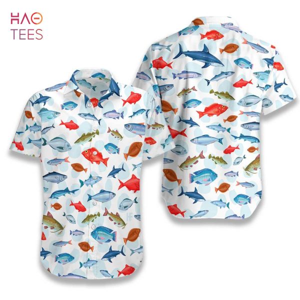 Fish Colorful Pattern Hawaiian Shirt