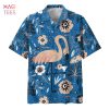 Flamingo Drink Coktail Print Hawaiian Shirt