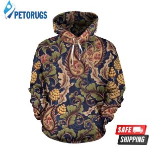 Floral Vintage Classic 3D Hoodie