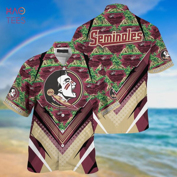 Florida State Seminoles  Summer Hawaiian Shirt And Shorts