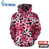 Flower Hawaiian Pink Red Hibiscus 3D Hoodie