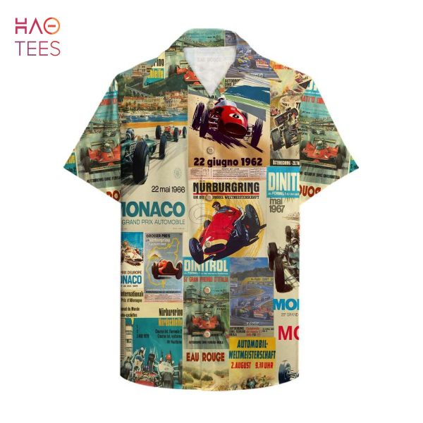 Formula One Hawaiian Shirt