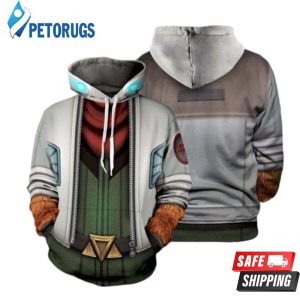 Fox Mccloud 3D Hoodie