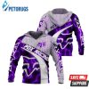 Fox Racing Purple Fox Racing 3D Hoodie