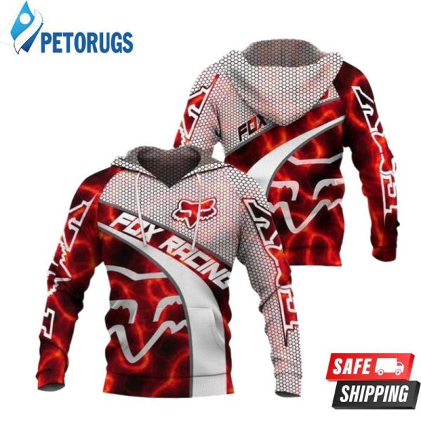 Fox Racing Red Fox Racing Fox Racing 3D Hoodie