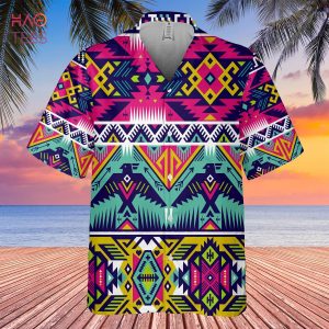 Full Color Thunder Bird Native American Hawaiian Shirt 3D New