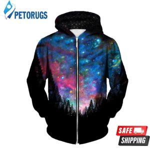 Galactic Valley Up 3D Hoodie