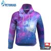 Galaxy Mens 3D Hoodie