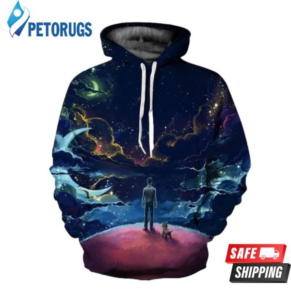 Galaxy Pattern D 3D Hoodie