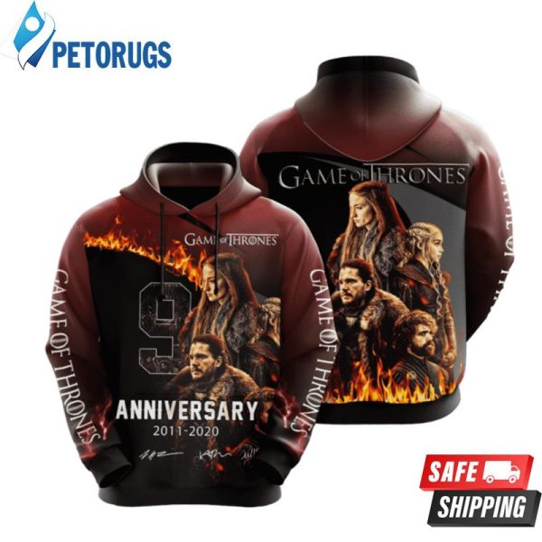 Game Of Thrones 3D Hoodie