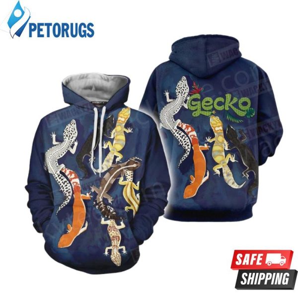 Geckos 4201 3D Hoodie