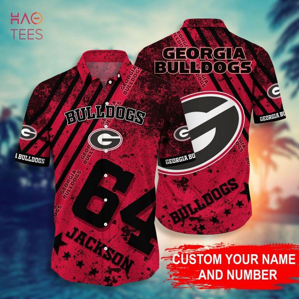 Georgia Bulldogs Personalized Hawaiian Shirt