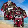 Georgia Bulldogs Summer Hawaiian Shirt And Shorts