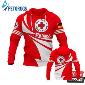 German Red Cross V01 3D Hoodie